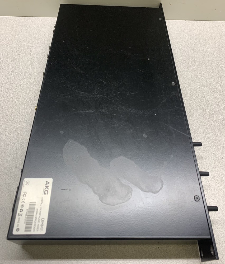 AKG DMM6 Digital Automatic Microphone Mixer 6 Channel input Missing Knobs