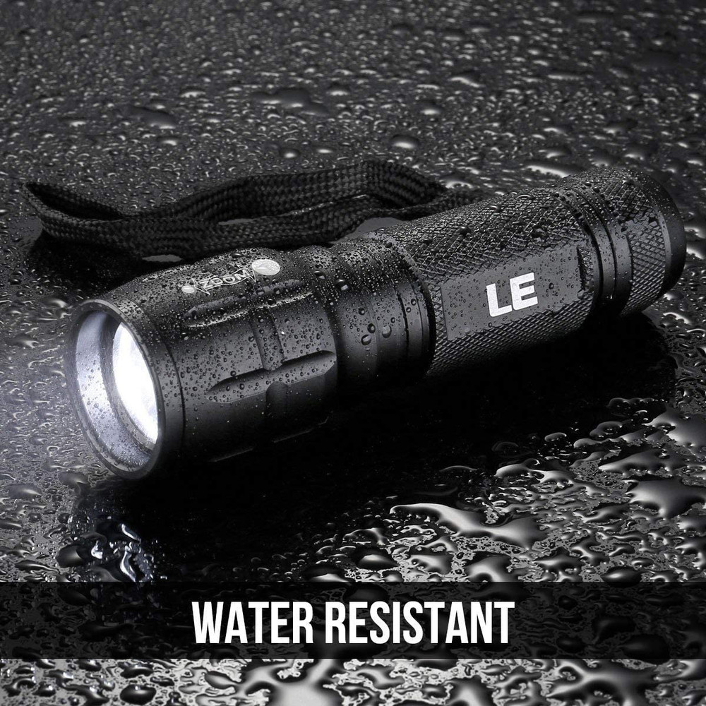 Lighting EVER LED Flashlights High Lumens, Small Flashlight, Waterproof, Adjusta