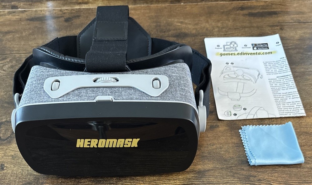 HEROMASK VR Headset Math Mathematics Educational Games for 5+ years