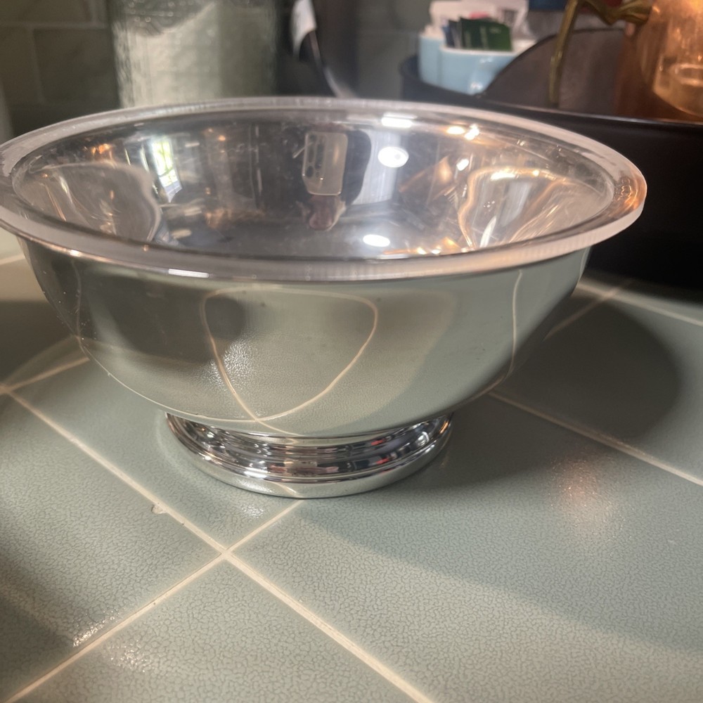 3 Silverplate 6 1/2” Gorham & Leham Bowls