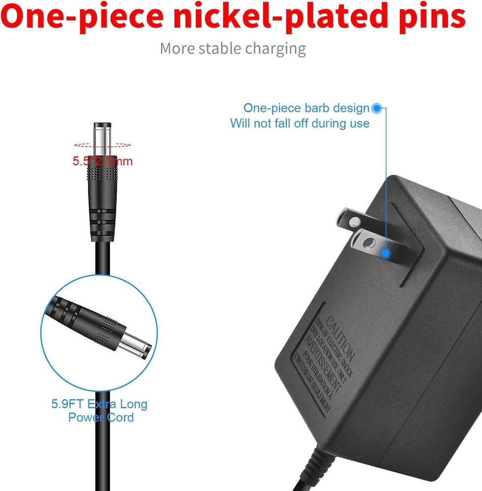 Replacement Power Charger for Digitech RP Series