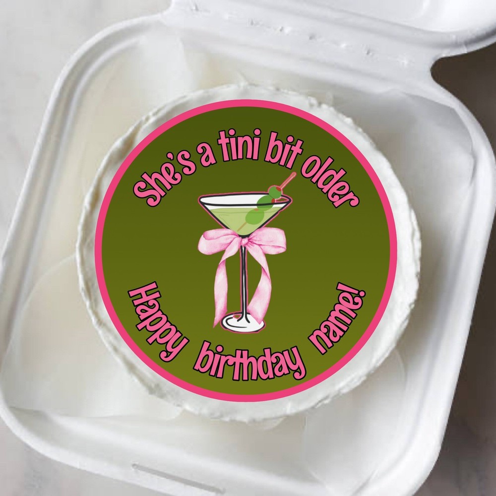 Custom A Tini Bit Older Edible Topper Image, Icing Sheet UNCUT