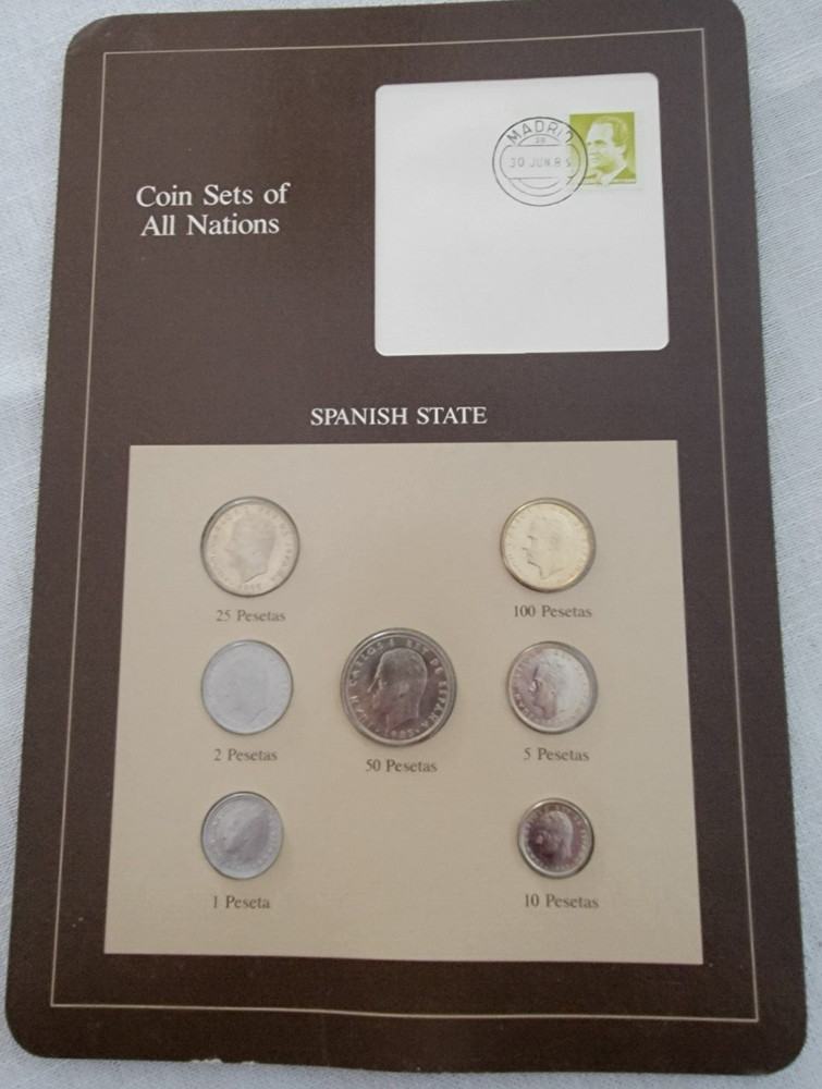 1982-1985 Mint Coin Spanish State