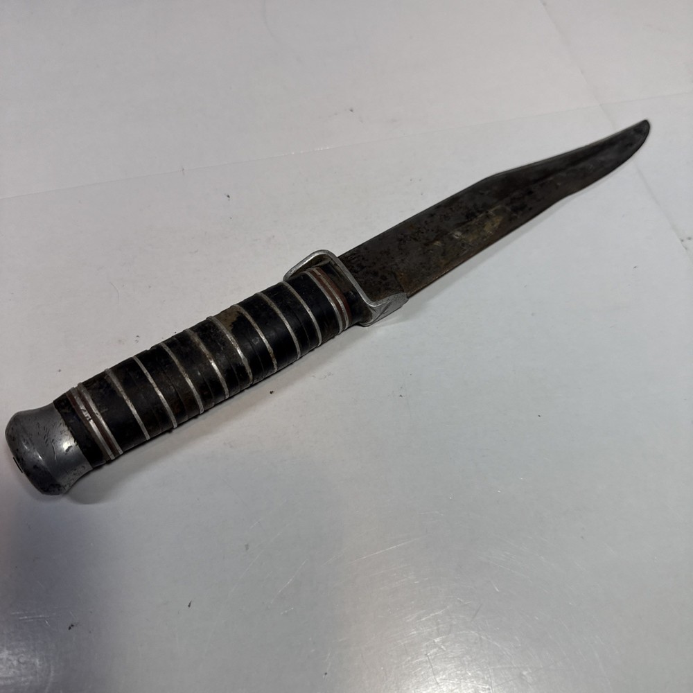 Vintage Fixed Blade Sheriff Knife Solingen Germany