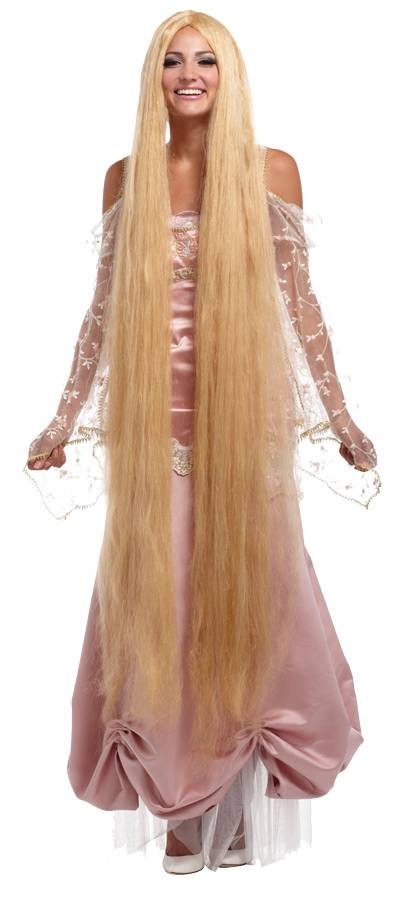 ADULT BLONDE 60" LONG STRAIGHT WITCH WIG HALLOWEEN COSTUME ACCESSORY MR176005