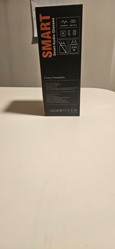 DMES Smart Audio Glasses Bluetooth USB Type-C Open Sound Technology