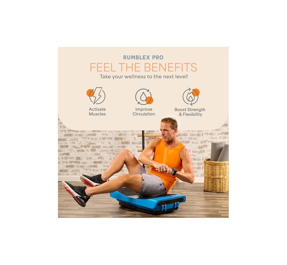 Lifepro Vibration Plate – 4D Motion Exercise Machine- BRAND NEW