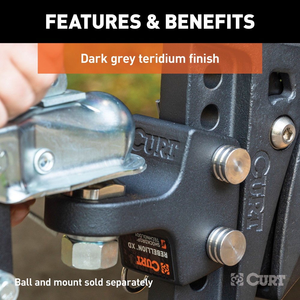 Curt-Replacement Rebellion XD Tongue Attachment