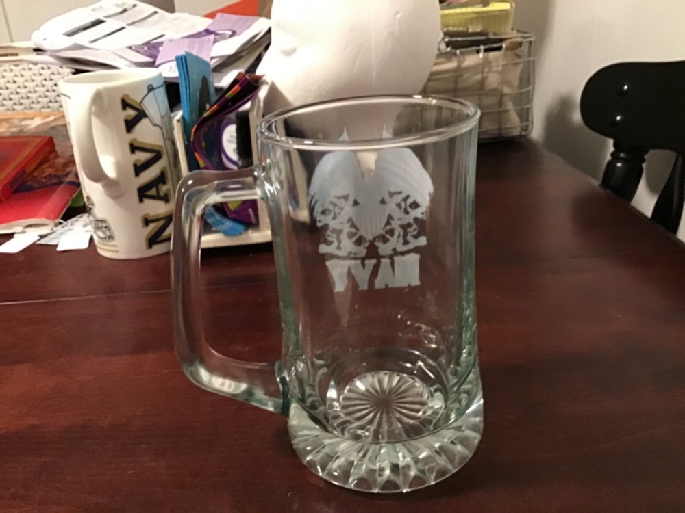 Navy Beer Mug