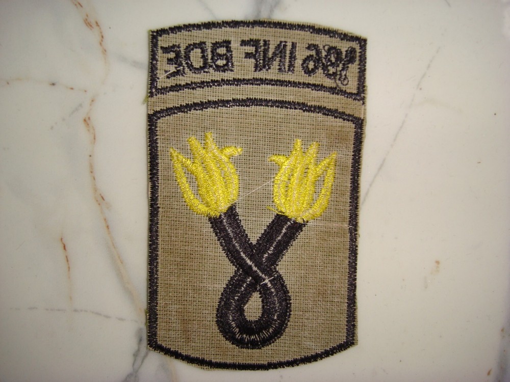 US LRRP 196th INFANTRY BRIGADE, VIETNAM WAR PATCH