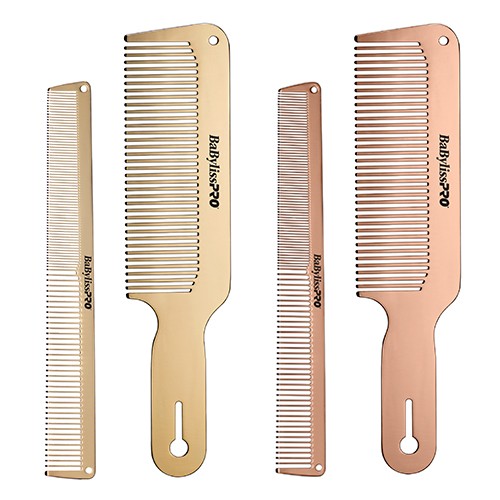 BabylissPRO Barberology FX Metal Clipper & Cutting Comb Set