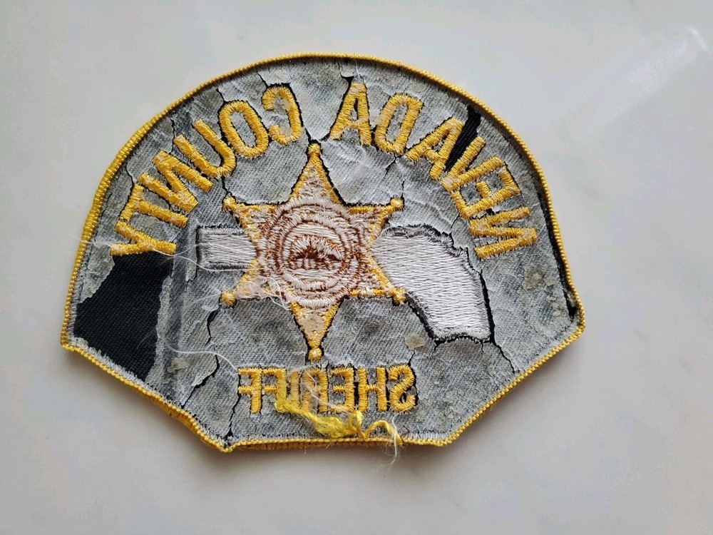OBSOLETE Nevada County Sheriff California Patch