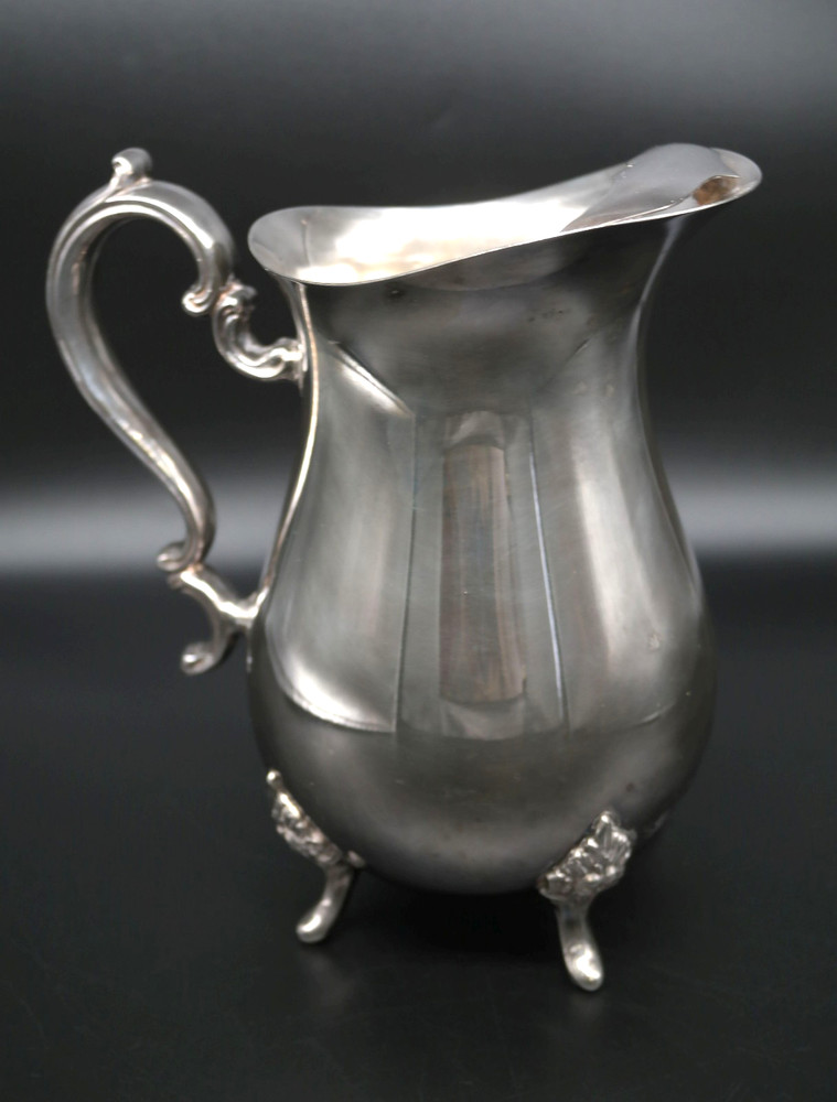 Pilgrim - Silver-plate Pitcher W/Ice Guard - c1950 - Friedman Silver Co.