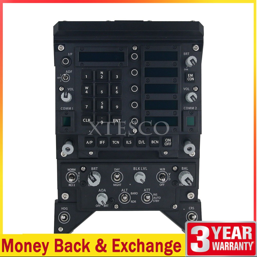 WINWING F18 Cockpit VR Set UFC Panel+3 MFD & Bracket for Flight Simulator Game