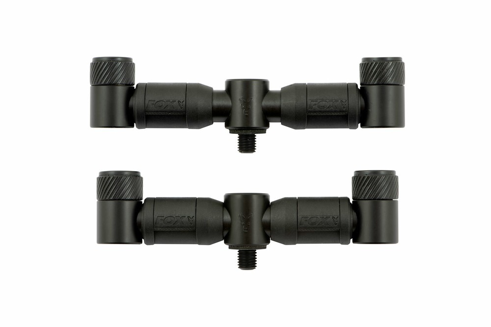 Fox 3 Rod Adjustable Buzz Bars Back & Front QR Quick Release Black Label CBB028