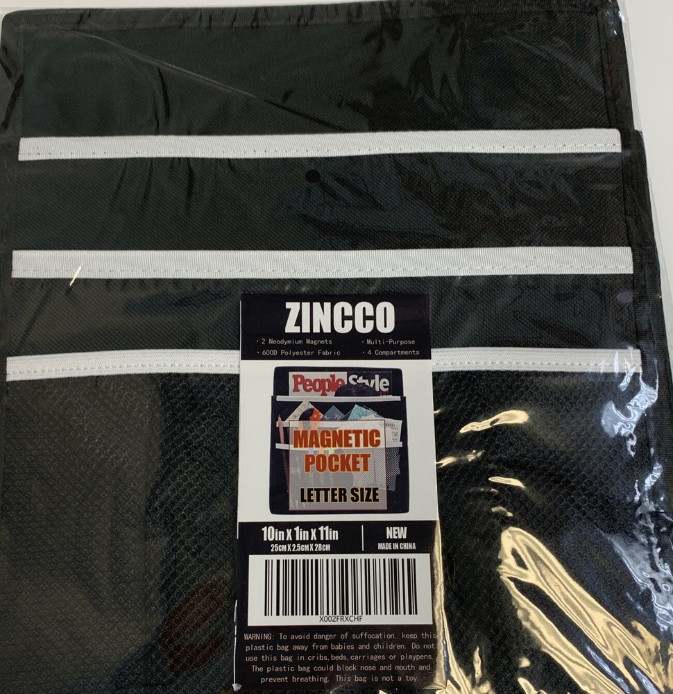 ZINCCO 2 Neodymium Magnets Makes Extra Strong 4 Compartments Multi Purpose