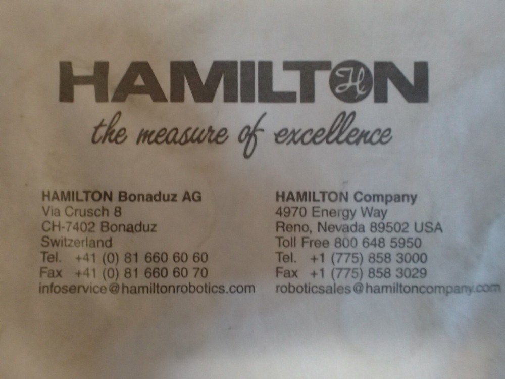 Hamilton - CO-RE Tips - 5 ml - 120 Count - WITHOUT FILTERS
