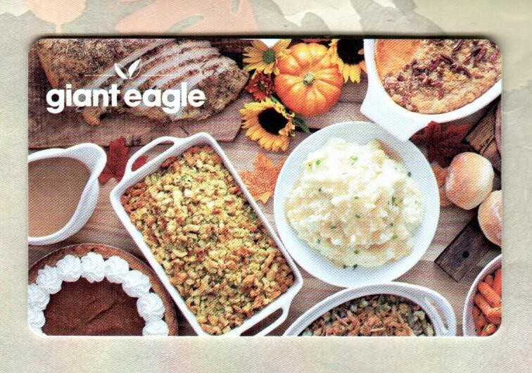 GIANT EAGLE Thanksgiving Dinner ( 2022 ) Gift Card ( $0 )