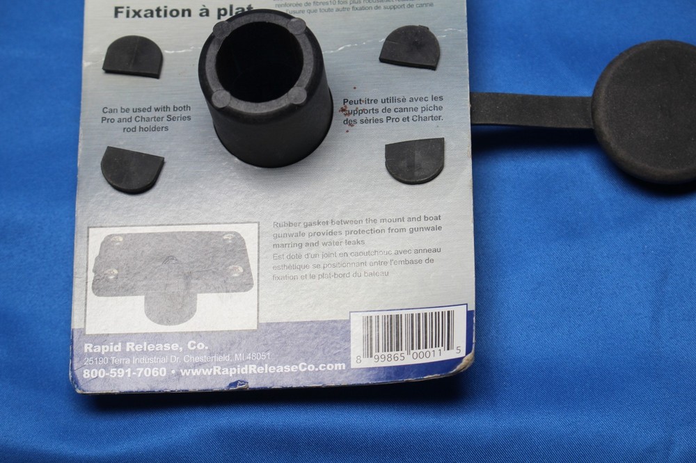 Rapid Release Brand, Breakaway FishRod Holder Socket for Flush Mount