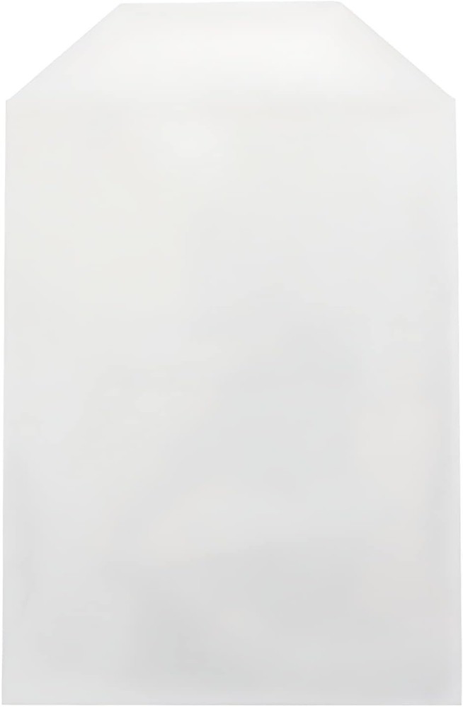 1,000 CPP Clear Plastic Sleeve W/ Flap Fits 14mm DVD Case Artwork)