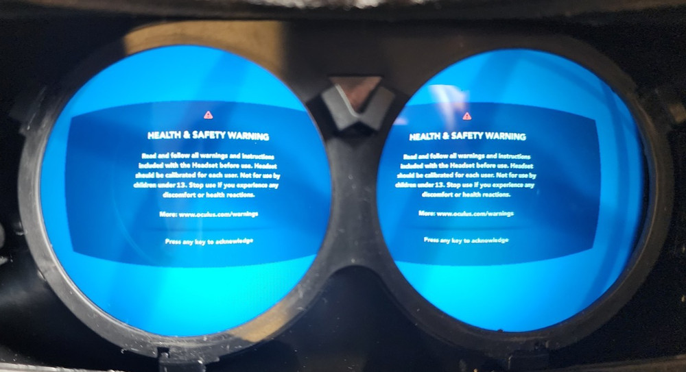 Meta Oculus Rift DK1 Development Kit 1 with Case - Tested - Reinforced Cable