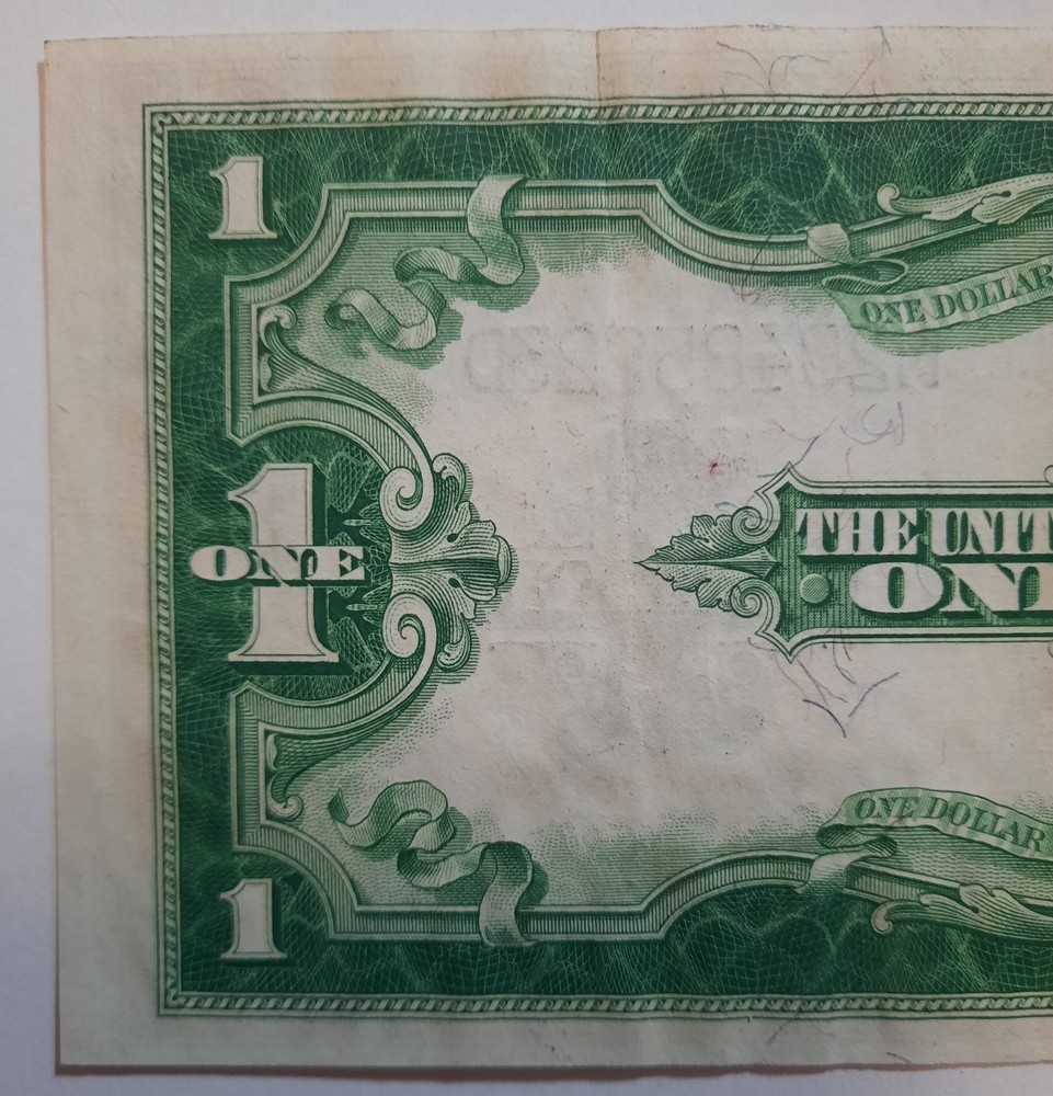 1923 One Dollar Silver Certificate Large Size Note FR-237 About Uncirculated