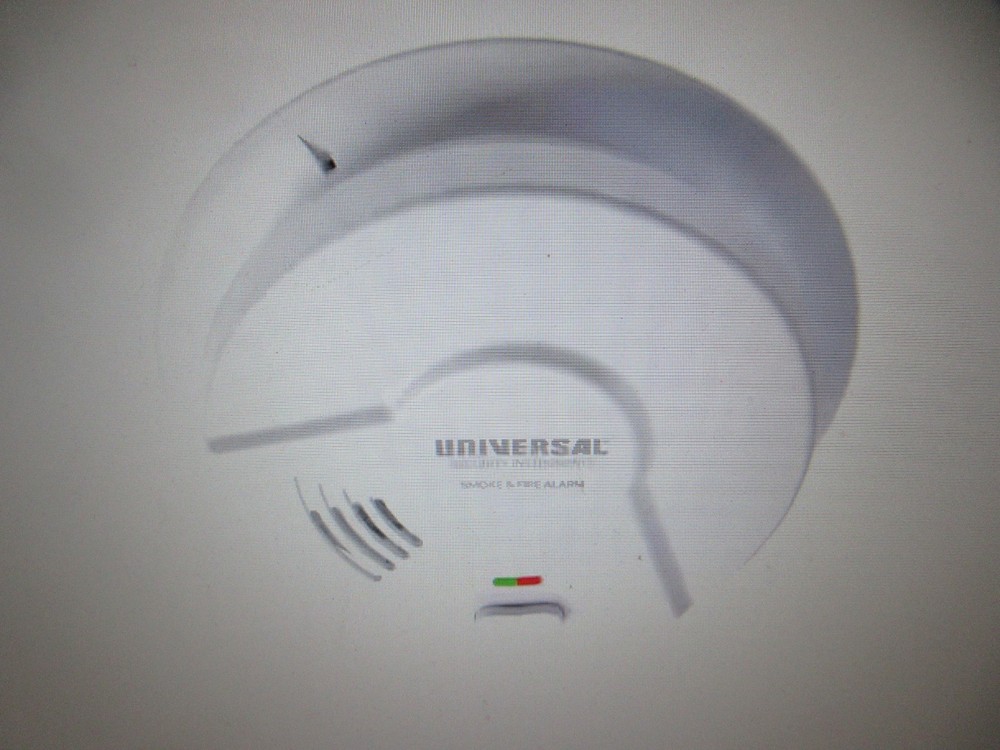 Universal Hardwired 10-Year Battery Backup Smoke Detector with Ionization Sensor