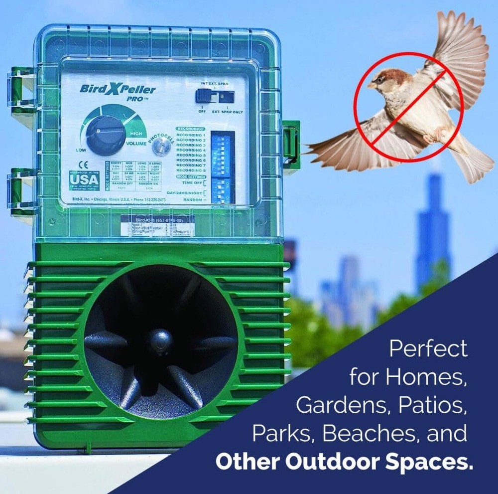 **READ** Bird-X BXP-PRO WP Electronic Chaser, Green