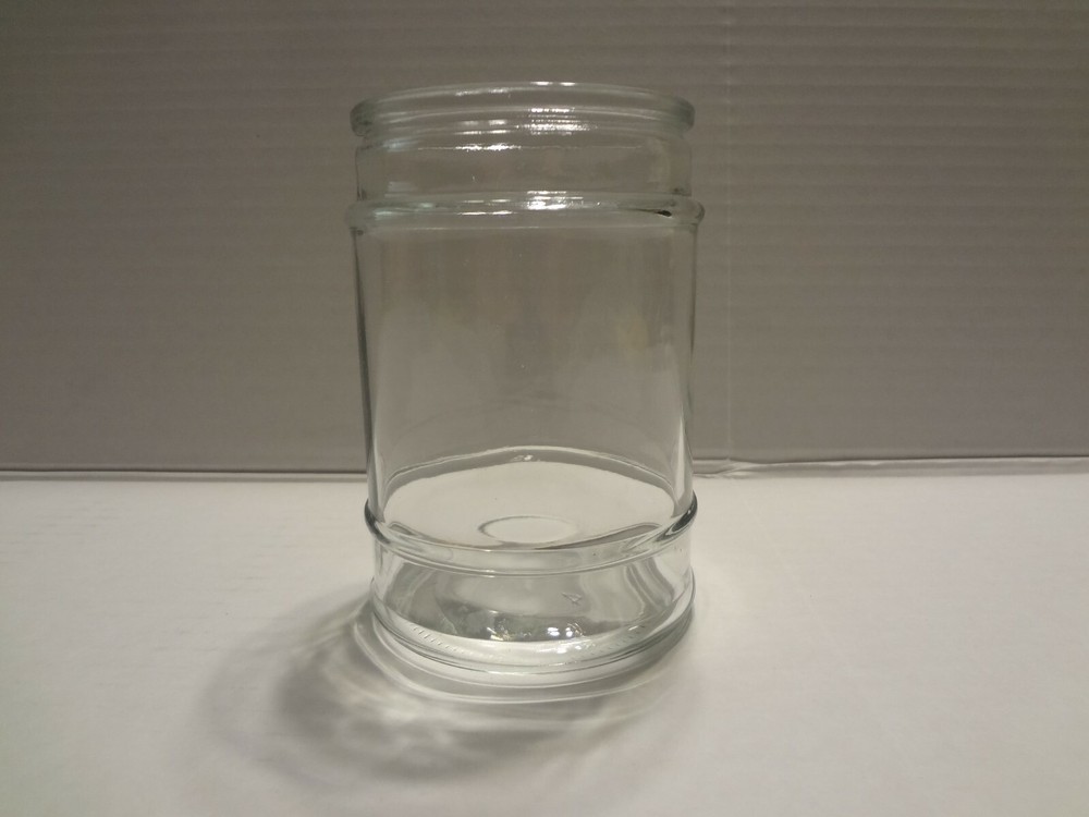 Empty Glass Candle Jar with No Lid