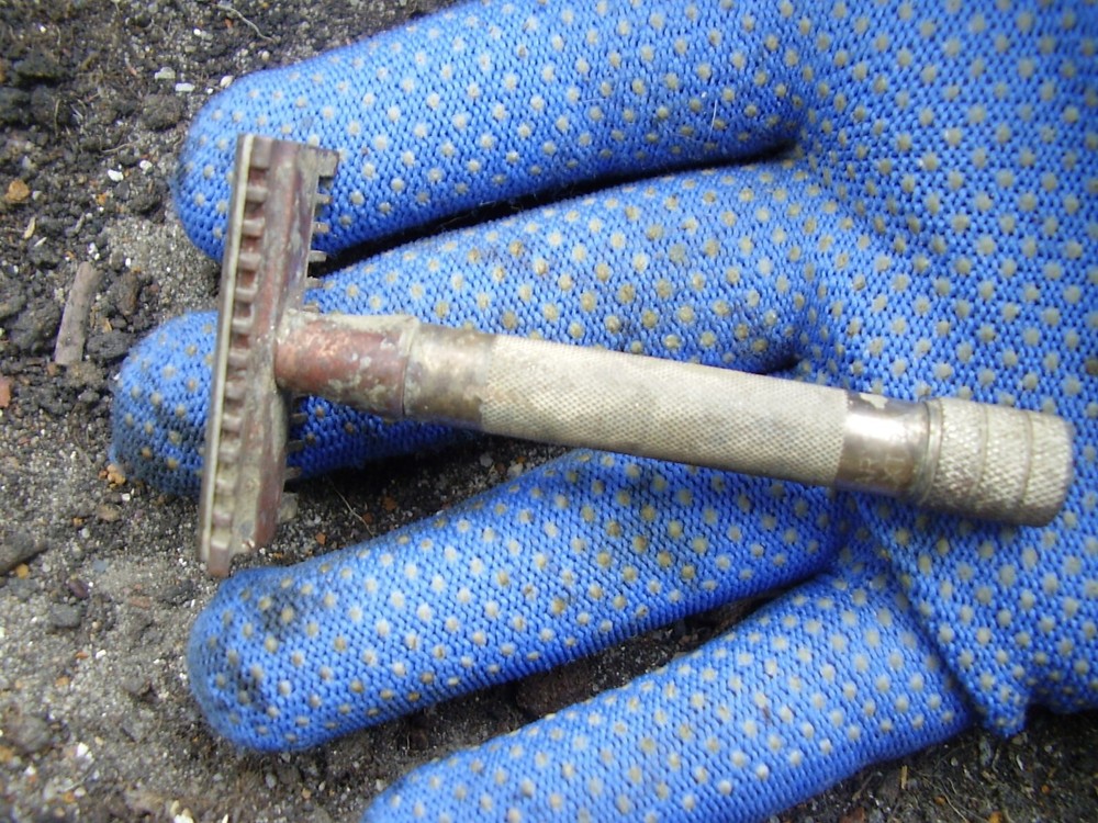 WW2 German Safety Razor ROTBART MOND EXTRA