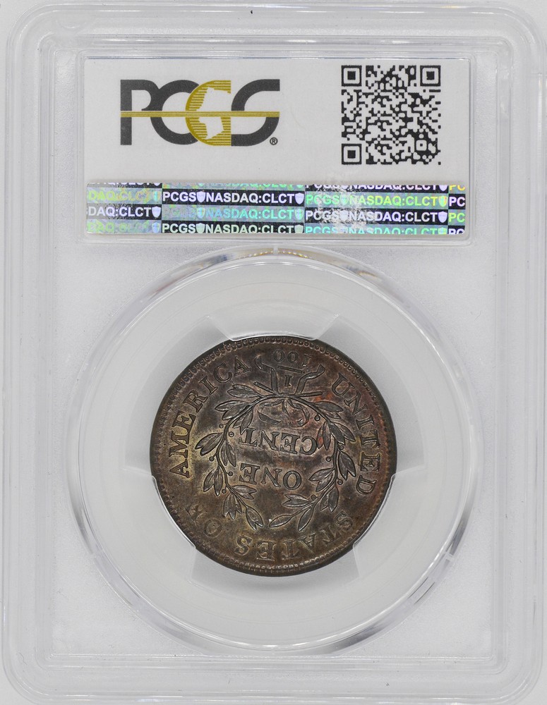 1807/6 DRAPED BUST 1C PCGS MS 66 BN
