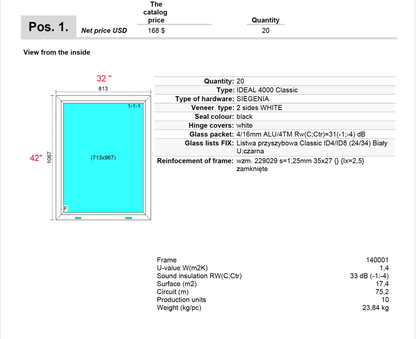 PVC European Tilt And Turn Windows. Super deal! In stock at the warehouse in NJ!