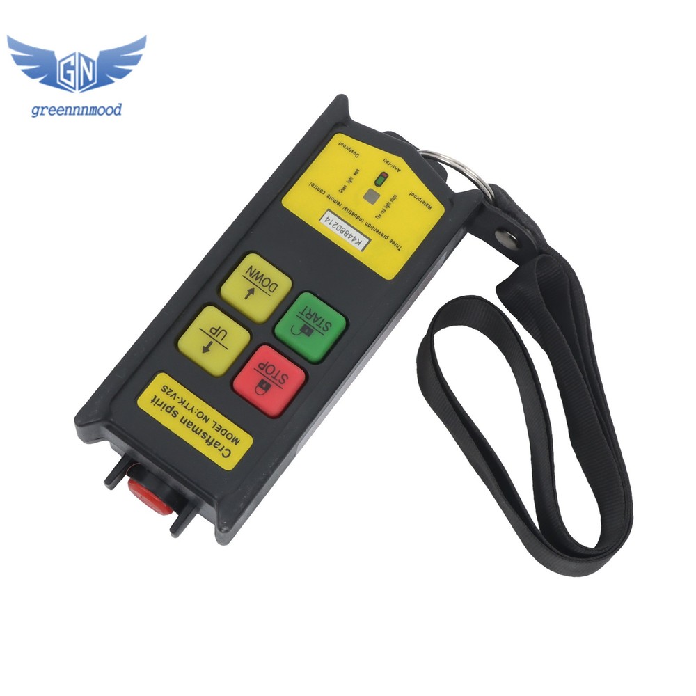 1320lbs Electric Hoist with Wireless Remote Control,14ft Wired Remote Control