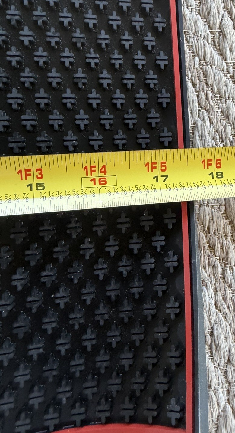 Double Cross Vodka Bar Spill Mat Black White 18”x12” Mixed Drink Man Cave Party