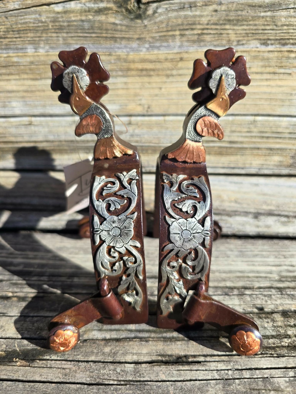 Tyler Men's Antique Hummingbird Spurs New