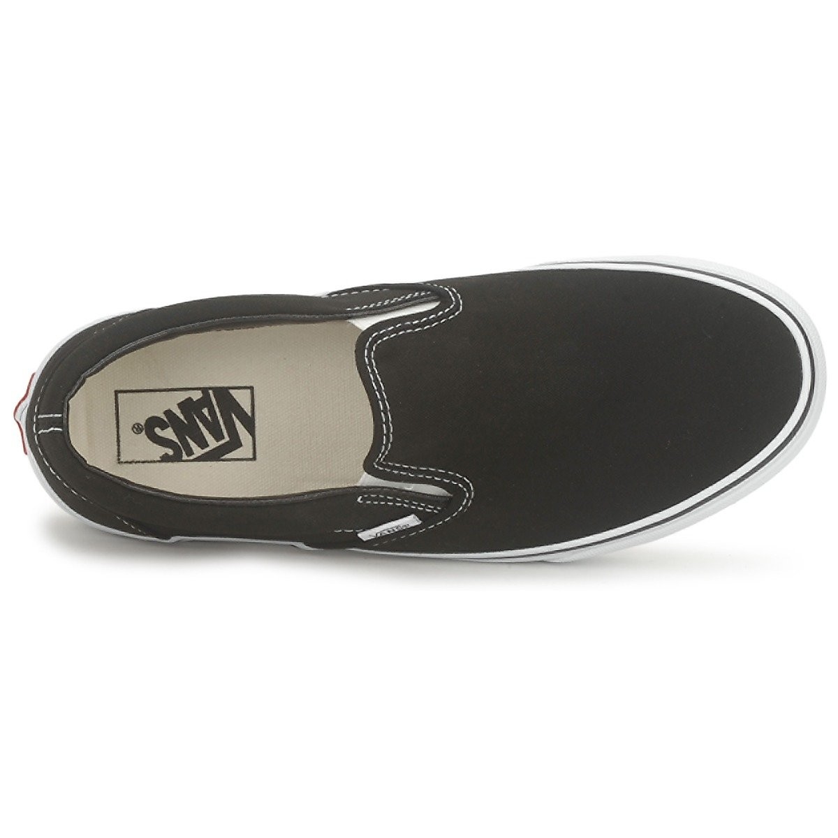 Vans Slip on Black White Black/White Slip-On Shoes ALL SIZES