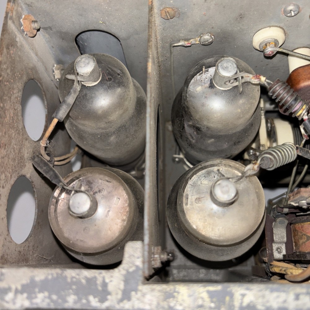 Collins COL-52245 Tube Radio Transmitter Ham Ship, Model TCS-12 Parts Untested