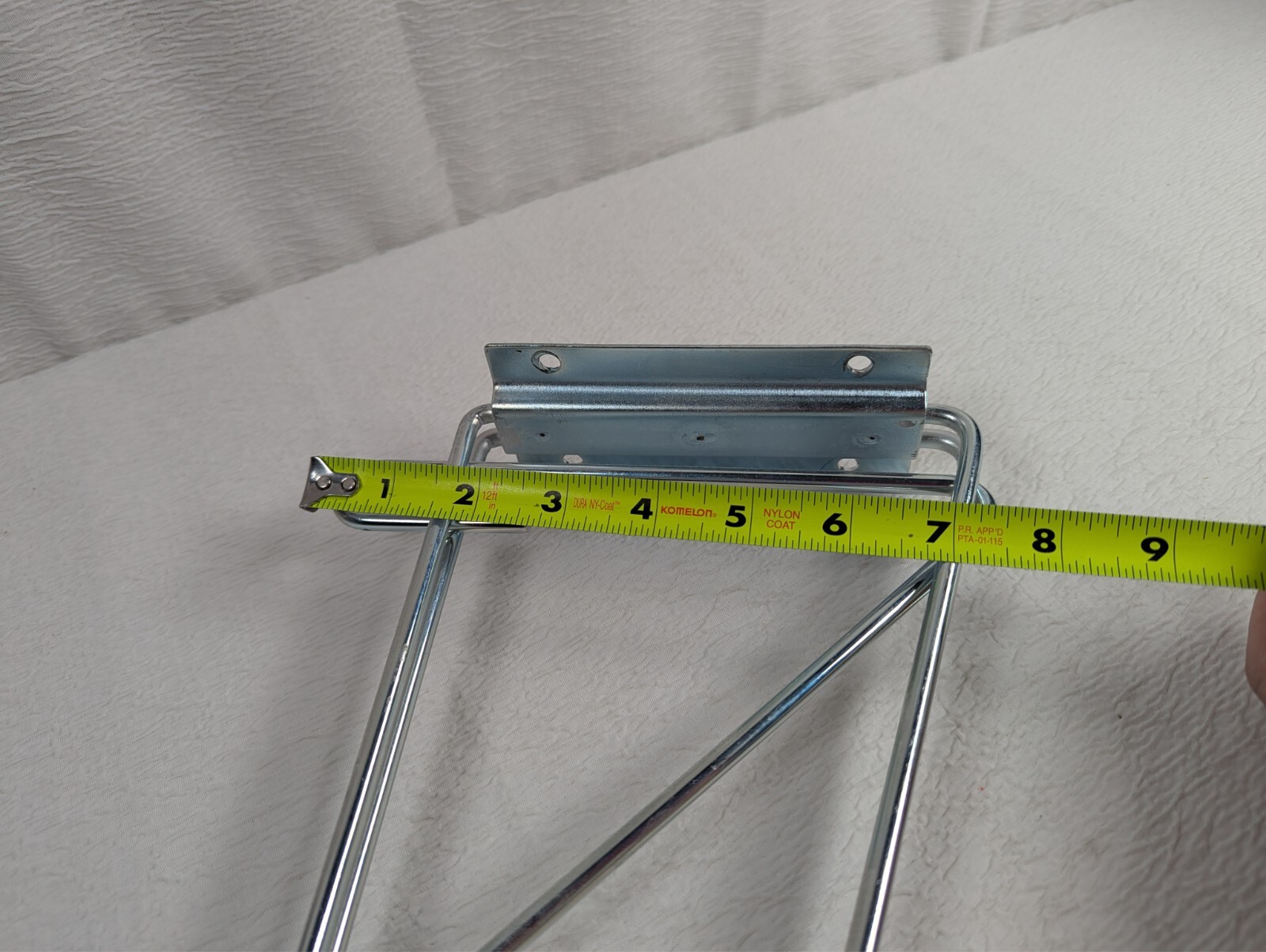 Heavy Duty Chrome Restaurant Wire Shelf Wall Bracket - 19 inch - 2 Pack