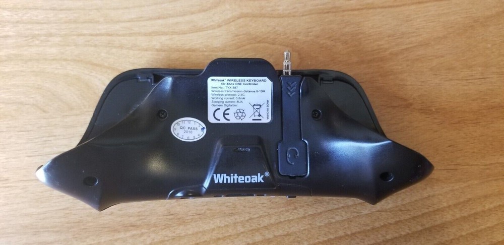 Whiteoak Wireless Keyboard for Xbox One TYX-587 ***Missing USB Dongle***