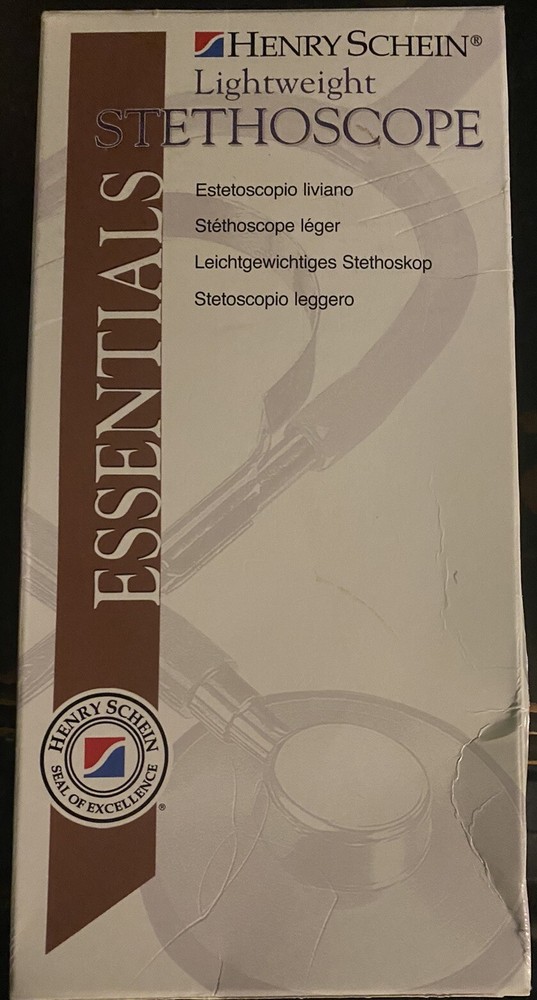 Henry Schein Lightweight Stethoscope New In Box