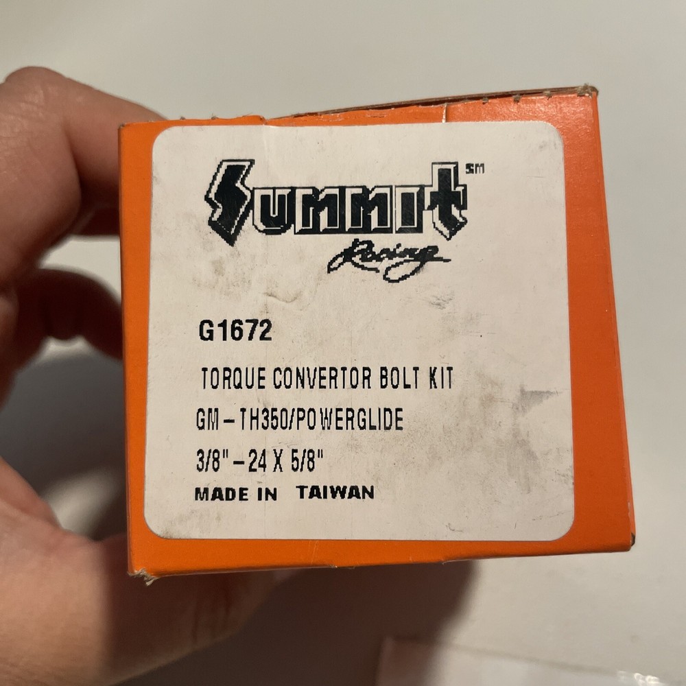 Summit Torque Converter Bolt Kit
