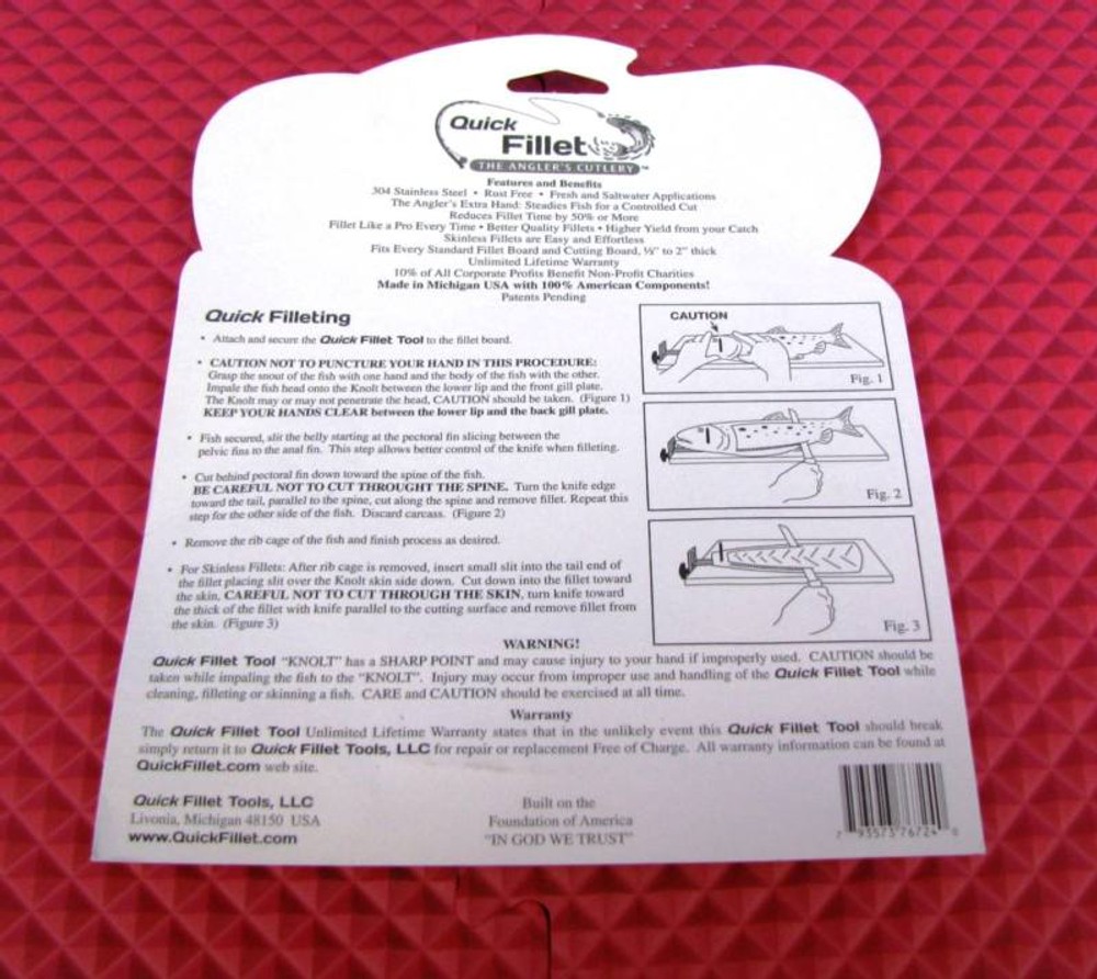 ANGLER QUICK FILLET TOOL 10140