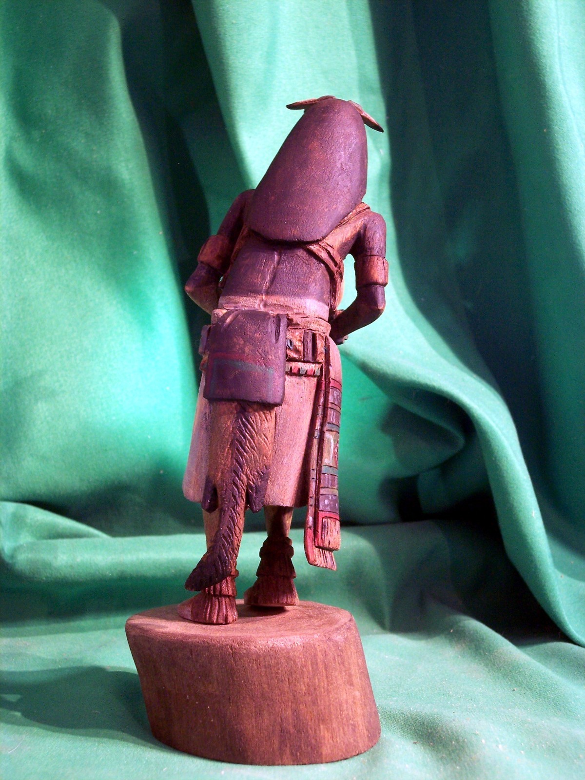 Hopi Kachina Doll - Chakwaina Kachina by Elgean Joshevama - Dark & Mysterious!