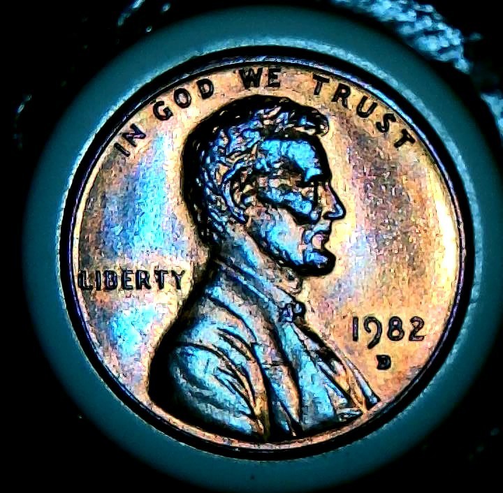 1982 D Small Date Zinc Copper Plated Improper Anneal Error