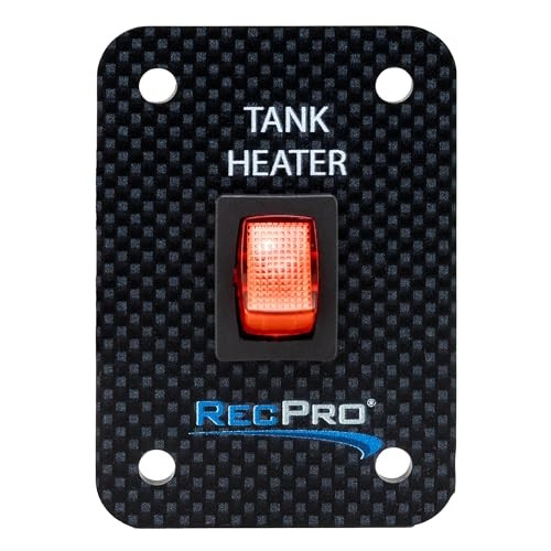 RV Toggle Switch | RV Tank System Control Panel Switch | Gang Kit 1 Toggle
