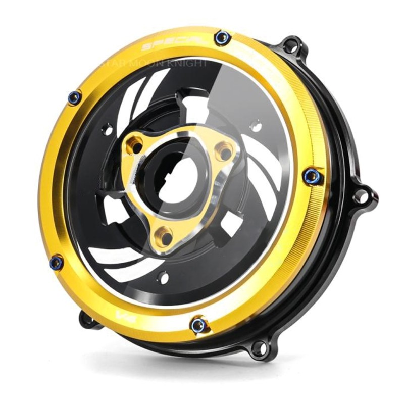 Engine Clear Clutch Cover Motorcycles Waterproof Protector Guard