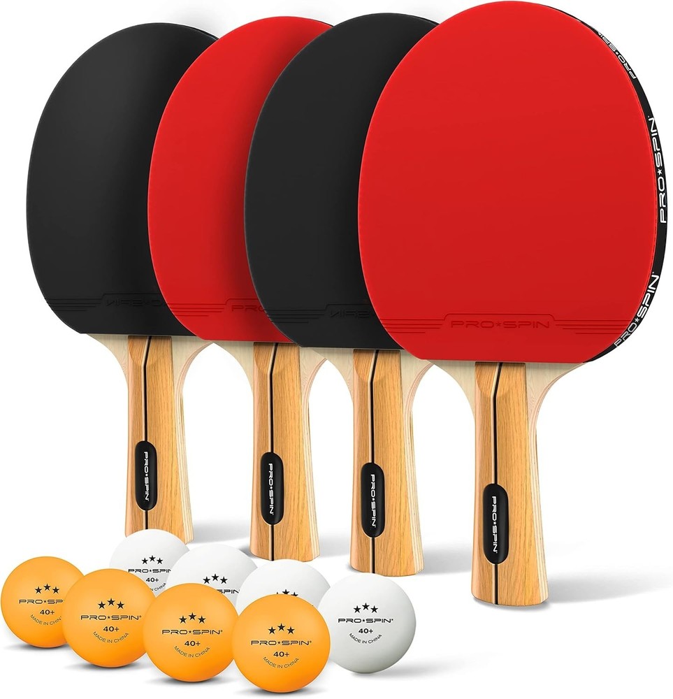 High-Performance Ping Pong Paddle Set