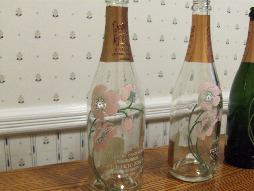 PERRIER JOUET CHAMPAGNE BOTTLES