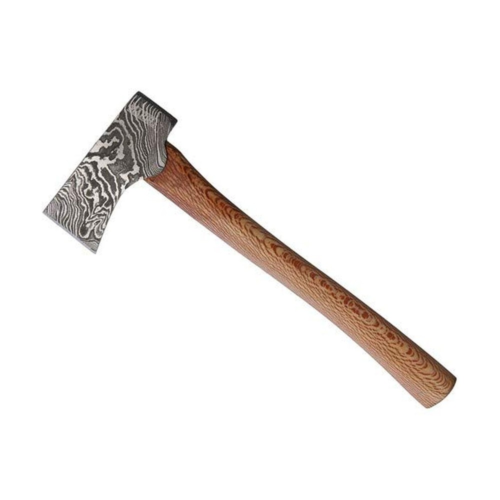 Marbles MR464 Mini Axe Damascus, Brown