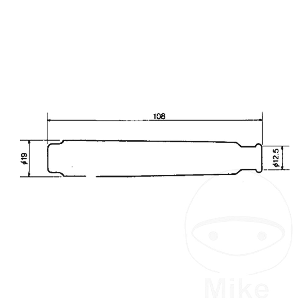 NGK Spark Plug Cap SD05FM-R Red 8673